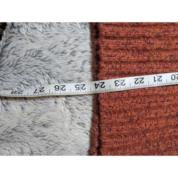 Smartwool Red Sweater Merino Wool Bell Meadow Turtleneck Medium - Picture 8 of 8